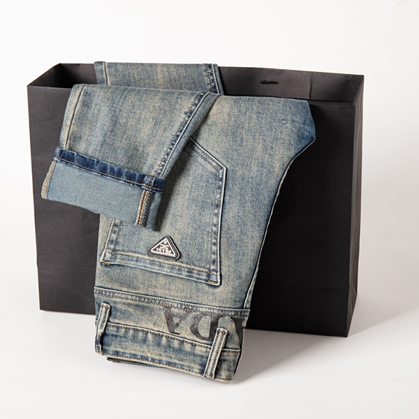 ブランドジーンズ角部分ディテール